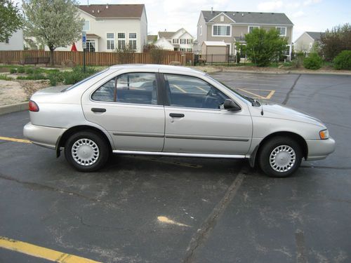 1997 nissan sentra gxe 1.6 liter automatic
