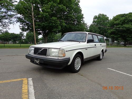 1993 volvo 240 base wagon 1 owner maintained serviced