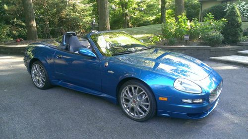 Maserati 90th anniversary spyder! anniversary blue! only 3k miles. 2 owners