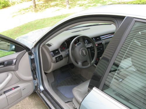2002 audi a6 base sedan 4-door 3.0l crystal blue