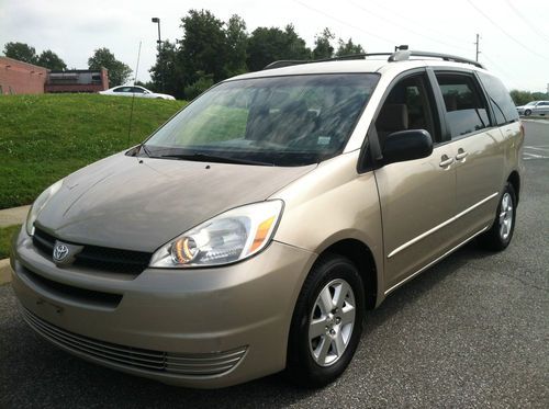 2005 totota sienna tv/dvd dual door 8 passengers v6 free shipping excellent cond