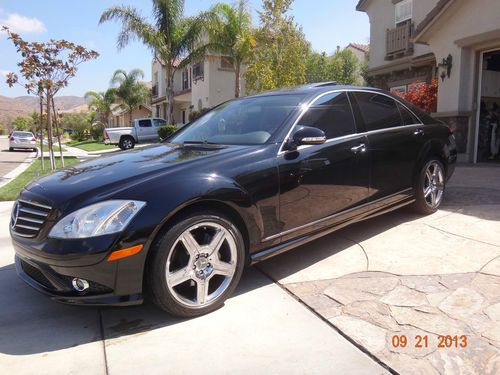 Wow !! rare 2007 mercedes benz s500 with amg sport pkg n 60k !! immaculate !