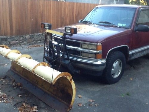 Chevy 1500 plow truck *as is*