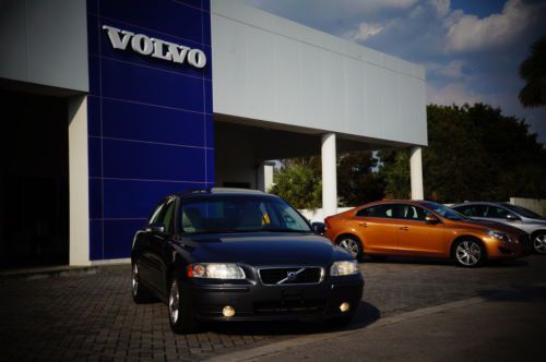 Volvo s60 sunroof leather heated seats park distance control rear ac premium snd