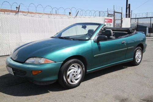 1997 chevrolet cavalier ls convertible automatic 4 cylinder no reserve