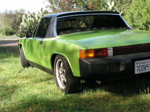 1975 porsche 914 targa base coupe 2-door,  2.0l