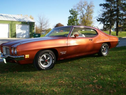 1971 pontiac gt-37  400/4bbl automatic,posi rearend,2nd owner, low miles