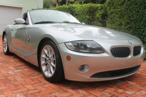 2005 bmw z4 2.5i convertible roadster-1-owner-florida-kept-automatic-extra-nice!