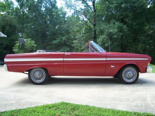 1965 ford falcon convertible very low reserve best deal on ebay new interior