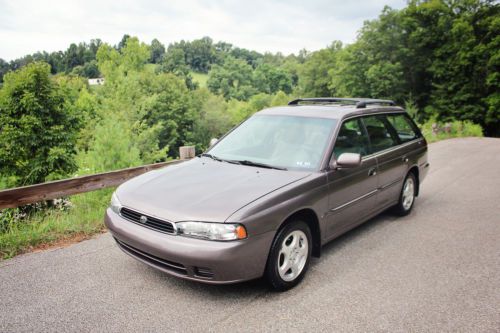 1995 legacy lsi, only 43k miles, symmetrical awd, cold a/c, leather, sunroof