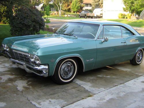 1965 chevy impala ss matching #,s factory 4 speed  low miles  very orignal !!!!!