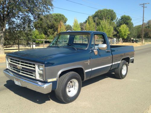 1987 chevy short bed 5.7 350 rust free