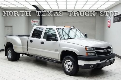 2007 chevy 3500 diesel 4x4 dually lt3 heated leather bose 1 texas owner