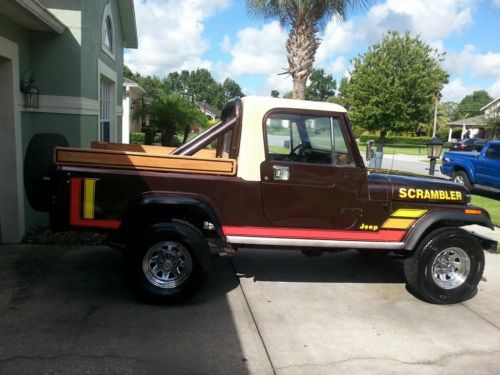 1984 jeep cj scrambler (rare)