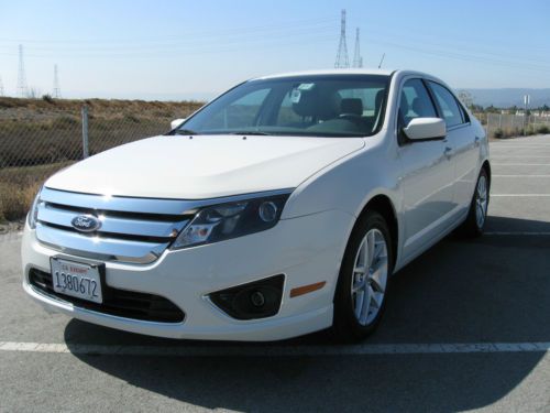 Ford: 2012 fusion, 4dr, sel model, fleet vehicle