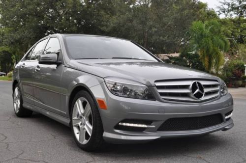 Like new!! 2011 mercedes-benz c300 30k miles premium package female owned