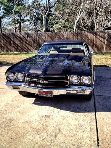 1970 chevelle ss396 with buildsheet