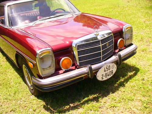 Mercedes benz 280 c 1973 coupe w 114