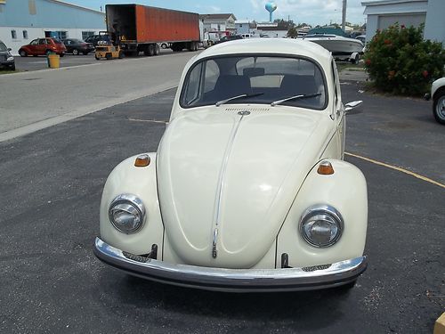 1968 vw volkswagen beetle bug  nice solid southern classic car