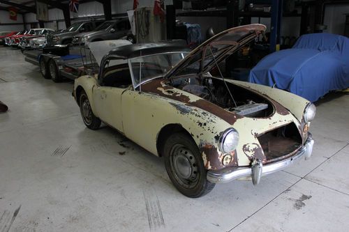 1960 mga restoration project includes extra parts car!