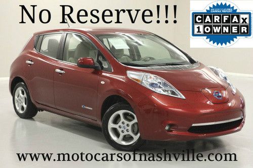 7-days *no reserve* '12 leaf sl nav back-up heated front/rear seat like new w-ty