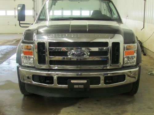 New 2009 ford f450 6.4 liter 4x4 cab and chassis without rear driveline