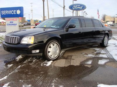 Caddy dts 6 door limo only 48200 miles very clean perfect funeral limo