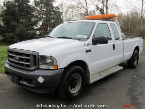 2004 ford f-250xl extended cab pickup truck triton 5.4l 4-spd auto a/c utility
