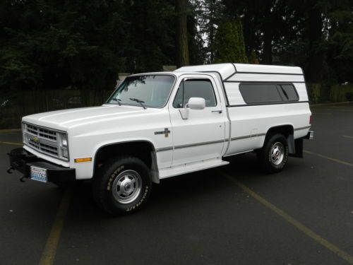 1986 chevrolet 3/4 ton 4x4 what your looking at is a one of a kind truck !!!