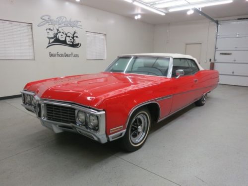 1970 buick electra 225 convertible w/ 455 v-8 / 370 h.p. loaded  !! last year...