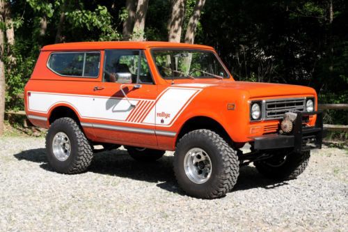 1979 international scout ii rallye -- highly optioned with cold a/c