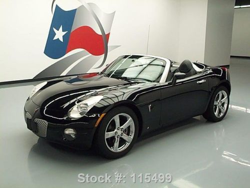 2006 pontiac solstice roadster 5-speed leather only 35k texas direct auto