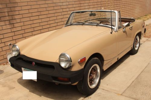 76 mg midget,low miles, custom paint job.3 covers.great deal&amp;condition!!