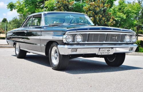 Spectacular 390 4 speed 1964 ford galaxie xl 500 coupe documented dream classic