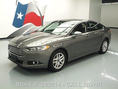 2013 ford fusion se ecoboost heated leather only 47k mi texas direct auto