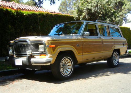 Grand wagoneer. second owner. low mileage. socal daily driver.