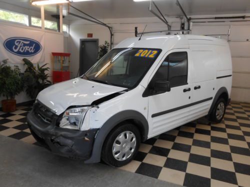 2012 ford transit connect xl 31k no reserve salvage rebuildable repairable cargo