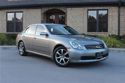 2005 infiniti g35 sedan awd 1 owner clean carfax serviced only 65k miles!!