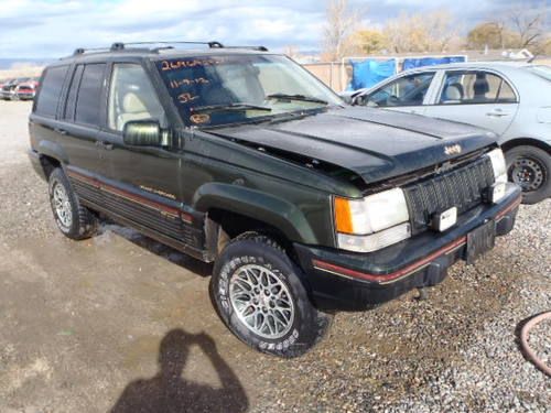 1995 jeep grand cherokee limited sport utility 4-door 5.2l, no reserve