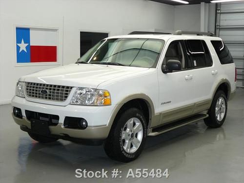 2005 ford explorer eddie bauer 4x4 leather sunroof 37k texas direct auto