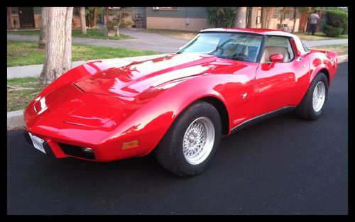 1979 corvette. beautiful california car.