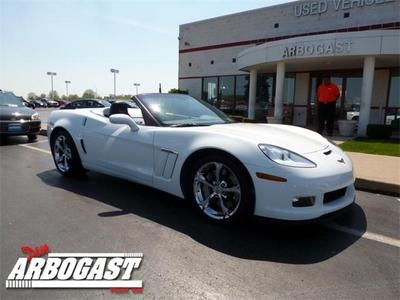 9k miles! 2011 grand sport convertible - dual mode exhaust - head up display