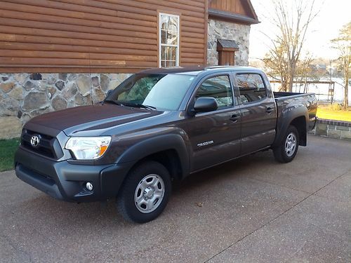 2012 toyota tacoma 2wd double cab i4 at crew cab towing hitch, conv,  fog lights
