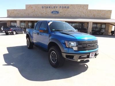 Blue 2010 svt raptor 6.2l 4x4 off road certified one owner low miles extra clean