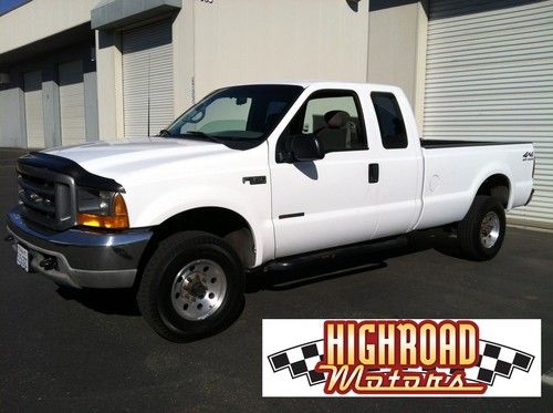 2000 ford f350 4x4 long bed supercab diesel - 7.3 liter, automatic, towing packg