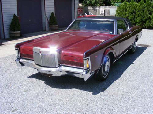 1971 lincoln mark iii cartier edition... orig. 39,900 mi... orig family owned