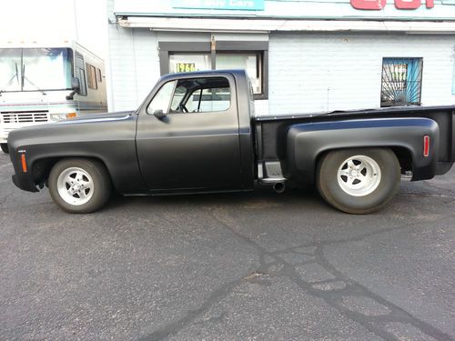Pro stock chevy custom 454/400 turbo tubbed and chopped 1978 chevrolet pickup