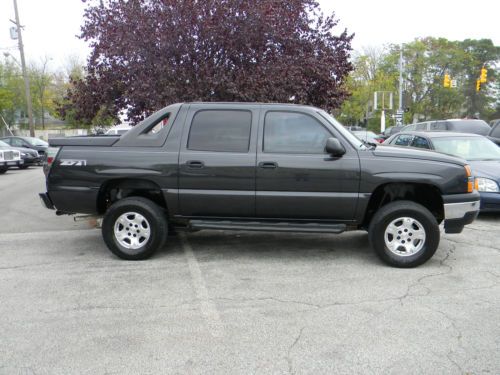 2006 chevrolet avalanche 1500 z71 crew cab with lift kit no reserve