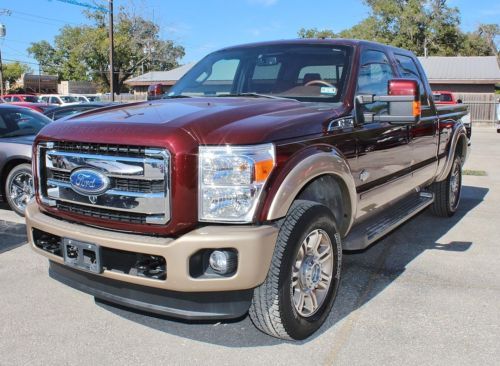 6.7l diesel king ranch fx4 4x4 leather climate seats navigation camera sync