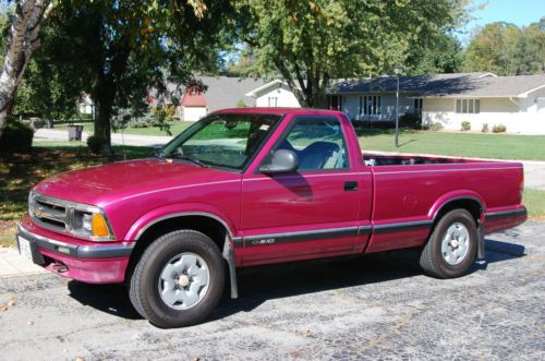 1994 chevy chevrolet ls s10 s 10 4wd long bed pickup truck trade barter trades ?